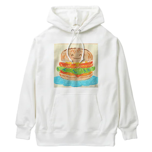 バーガーくん Heavyweight Hoodie