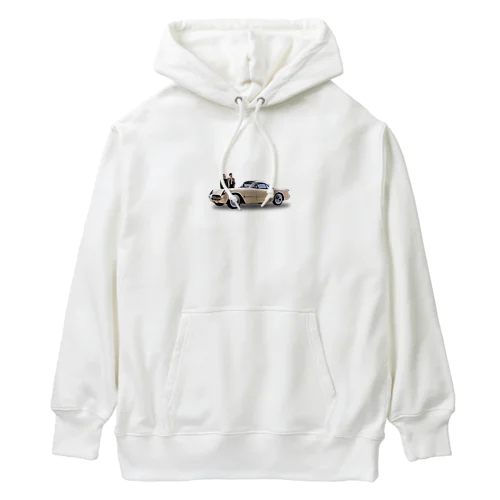 54 Corvette Hardtop Heavyweight Hoodie