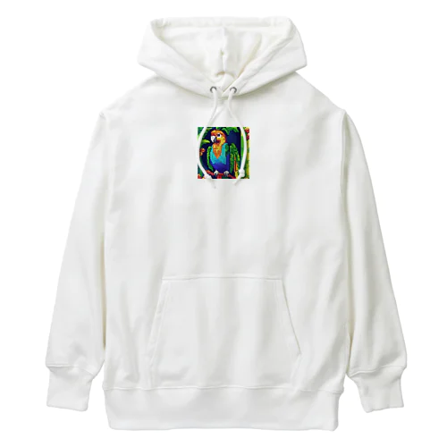 🌈スパンコールオウム Heavyweight Hoodie