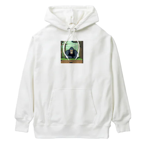 考えるゴリラ🦍 Heavyweight Hoodie