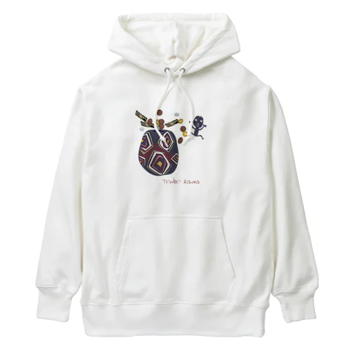 glass bead　トンボ玉9 Heavyweight Hoodie