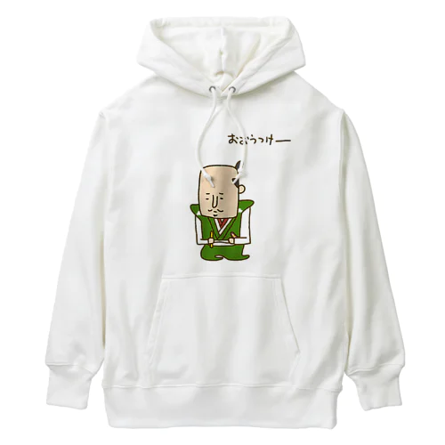 画伯チックな織田信長 Heavyweight Hoodie