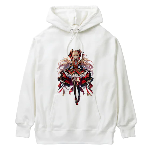 星降る夜の軍服姫 Heavyweight Hoodie