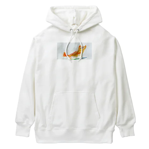 キュートな子猫のイラスト Heavyweight Hoodie