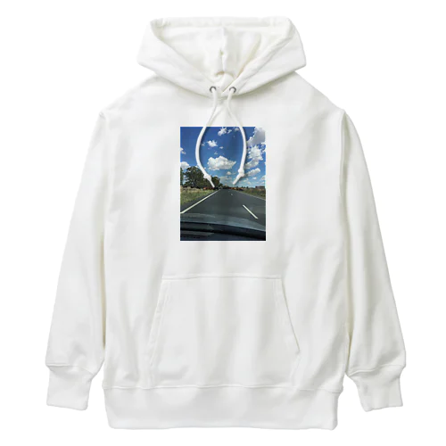 Send your location Heavyweight Hoodie
