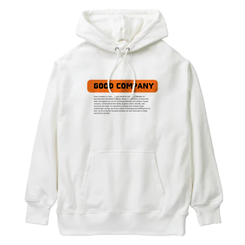 グッドカンパニー Heavyweight Hoodie