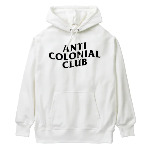 Anti Colonial club　パレスチナ解放のためのもの Heavyweight Hoodie