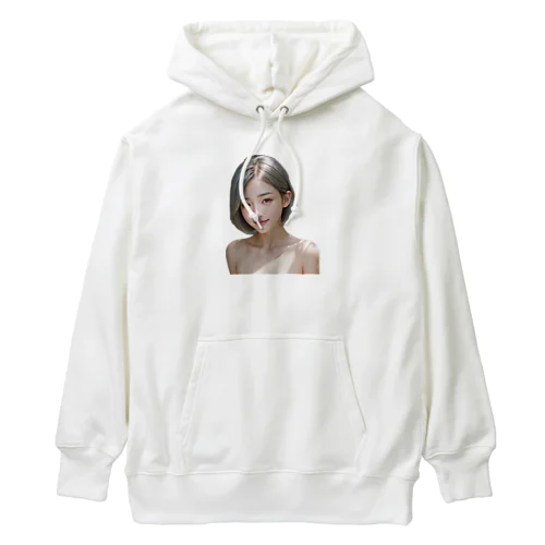 AI美女 Heavyweight Hoodie