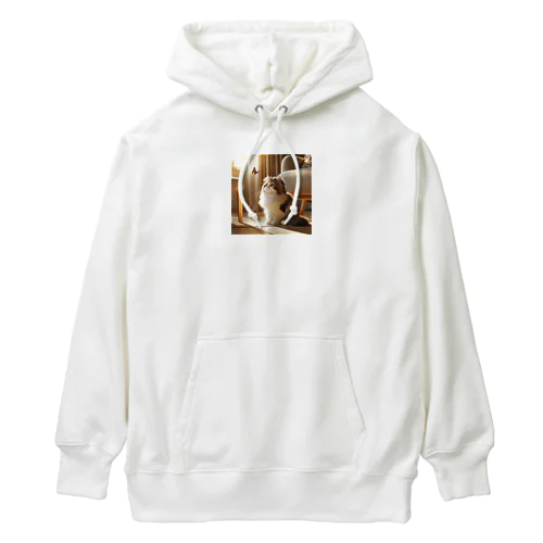 かわいいねこ Heavyweight Hoodie