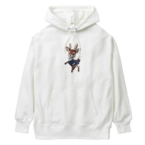 キュートな小鹿ダンス Heavyweight Hoodie