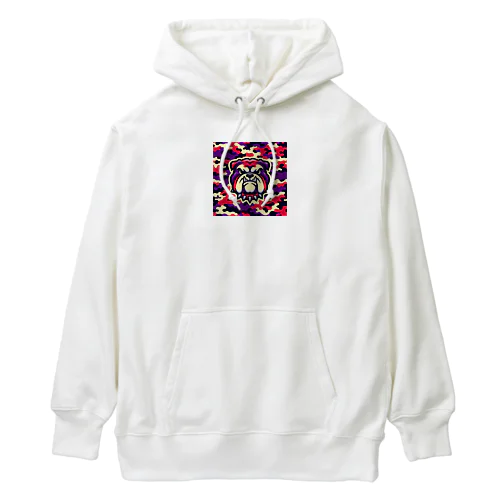 迷彩ブルドッグ Heavyweight Hoodie