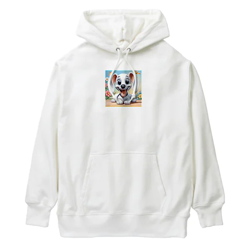 お座りルーク Heavyweight Hoodie