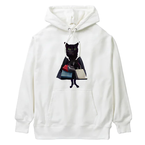 買い物をする黒猫BIBI Heavyweight Hoodie