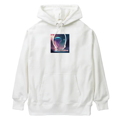 imagine　moonシリーズ２ Heavyweight Hoodie