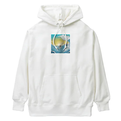 ハワイ　サーフィン Heavyweight Hoodie