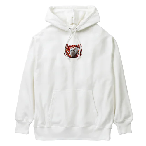 いちごねこ Heavyweight Hoodie