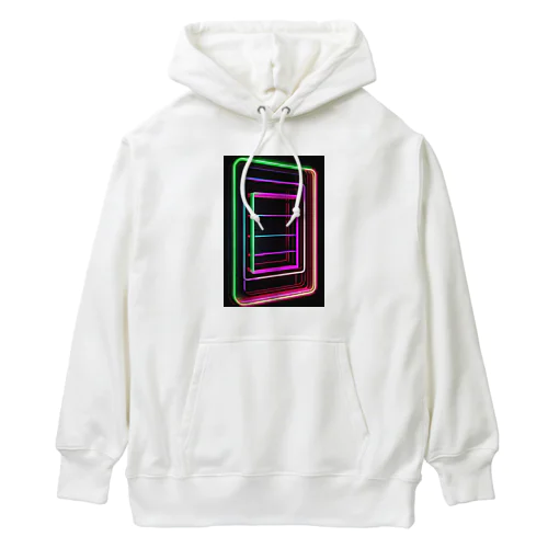 Abstract_Neonsign Heavyweight Hoodie