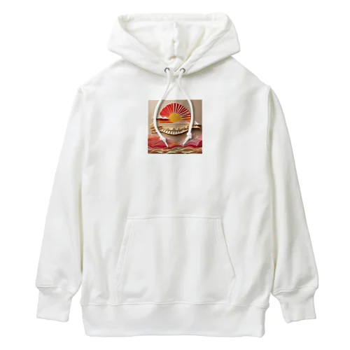 美ら島のサンライズ Heavyweight Hoodie