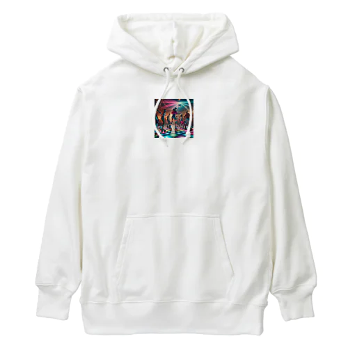 1980年代のポップカルチャー Heavyweight Hoodie