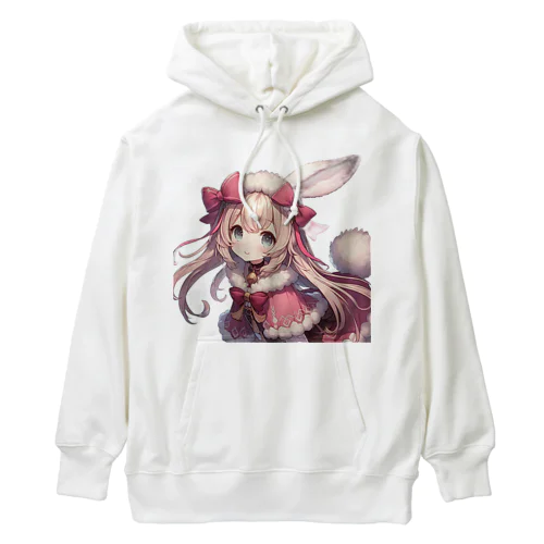 うさ乙女。 Heavyweight Hoodie