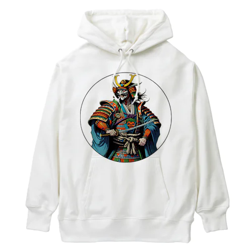 浮世絵 ド派手侍 Ukiyoe Flamboyant Samurai [UDS-DL-SR001-0009] Heavyweight Hoodie