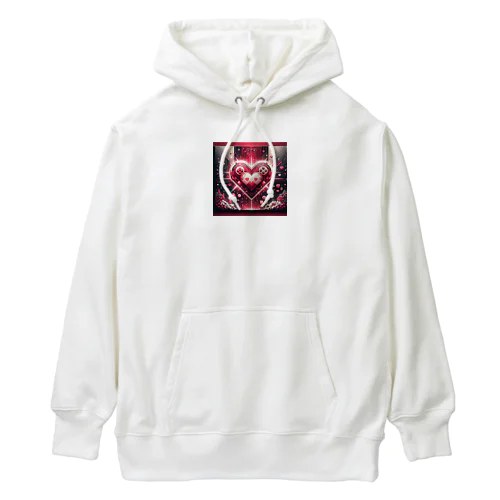 メカハート Heavyweight Hoodie