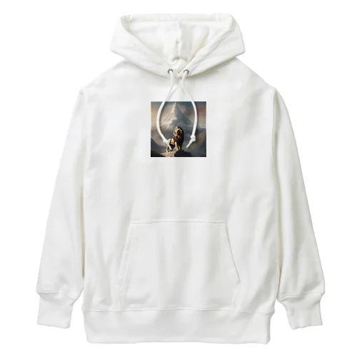 頂上のライオン Heavyweight Hoodie