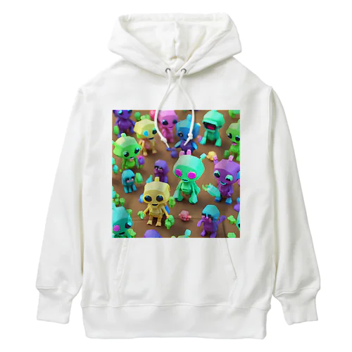 集まれKAWAii宇宙人 Heavyweight Hoodie