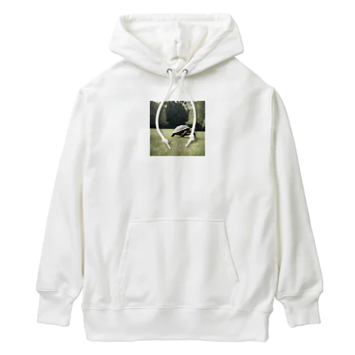 ４、カメのお散歩 Heavyweight Hoodie