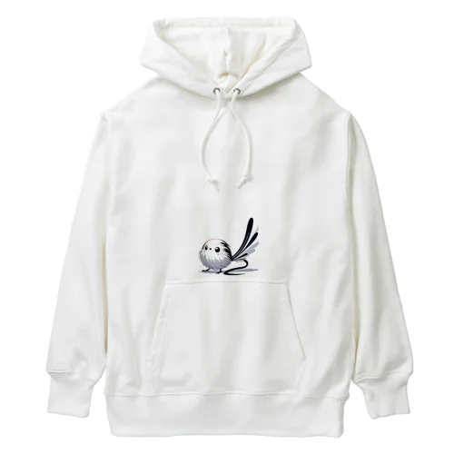 ふわふわシマエナガ Heavyweight Hoodie