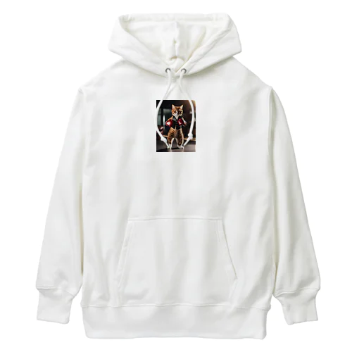 猫ボクサー Heavyweight Hoodie