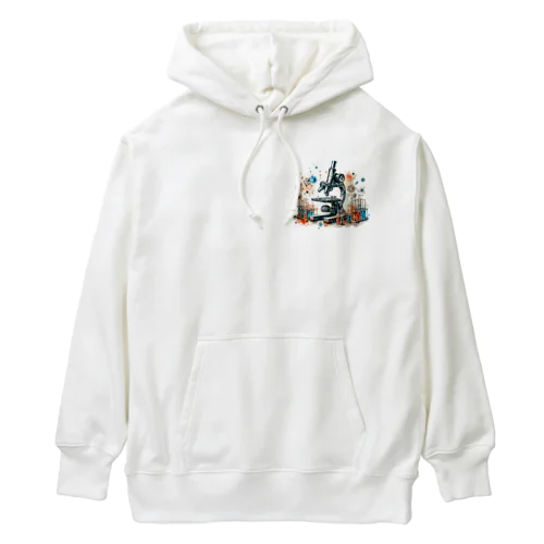 顕微鏡　~ミクロの世界~ Heavyweight Hoodie