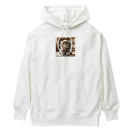 アルピニスト猫ちゃん4 Heavyweight Hoodie