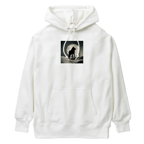 凍てつく月狼 Heavyweight Hoodie