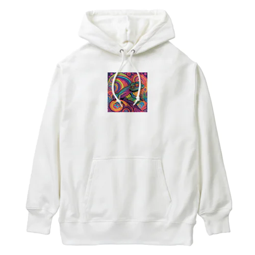 ワイルドなトカゲ Heavyweight Hoodie