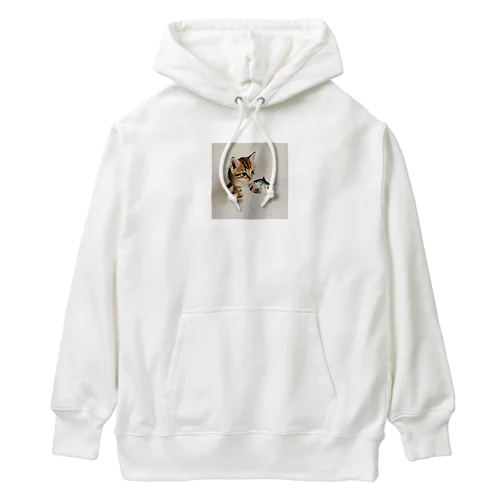 子猫のくーちゃん🐈 Heavyweight Hoodie