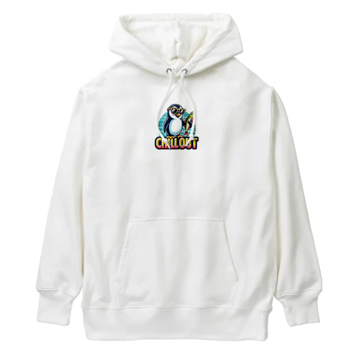 かっこいいペンギン Heavyweight Hoodie