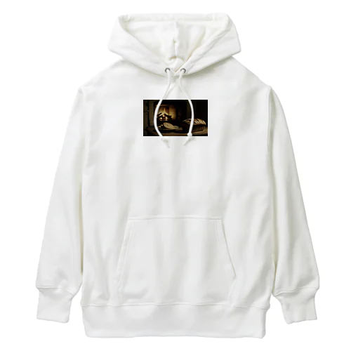 寝落ちまでスタジオ：食べ物の雑学 Heavyweight Hoodie