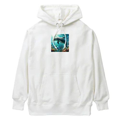 美しいイルカ Heavyweight Hoodie