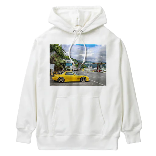 イニシャルD仕様rx7 Heavyweight Hoodie