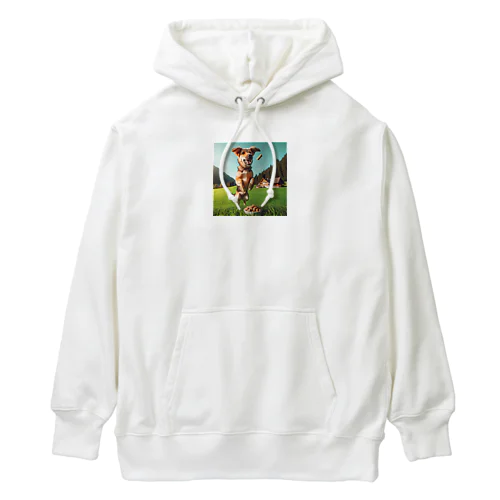 ジャンプ犬 Heavyweight Hoodie