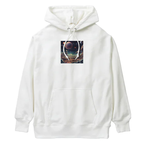 多分火星の景色はこんな感じ🪐 Heavyweight Hoodie