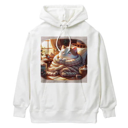 ほのぼのな猫 Heavyweight Hoodie