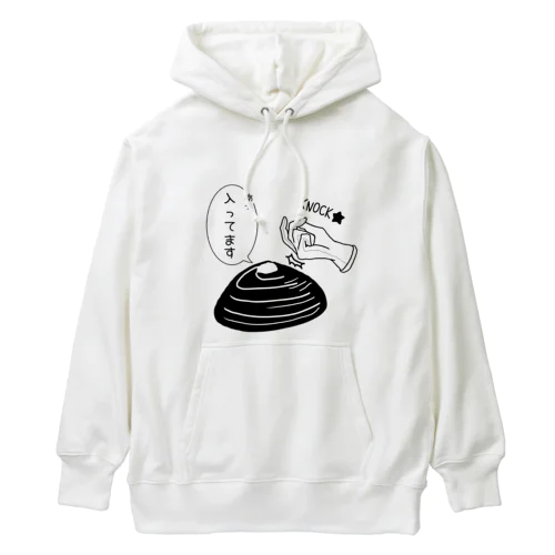 しみじみしじみの中身入ってます。 Heavyweight Hoodie