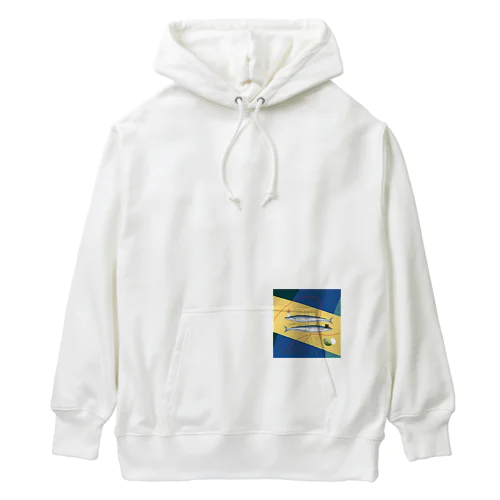 さかなのサンマ Heavyweight Hoodie