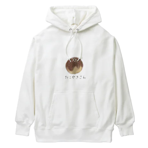 たこやきさんのやさしいTシャツたち Heavyweight Hoodie