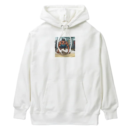 腕立てトレーニー Heavyweight Hoodie