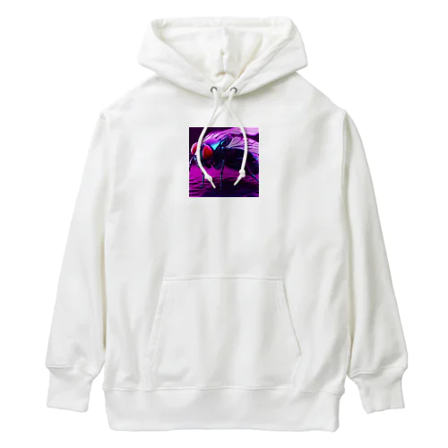 果物を食べるハエ Heavyweight Hoodie