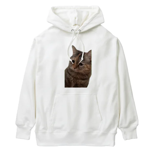 【猫ミーム】叱られる猫 Heavyweight Hoodie