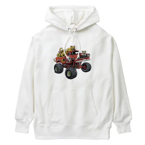 モンスタートラック　モンスター Heavyweight Hoodie